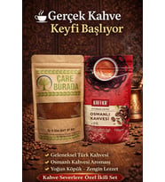 ÇareBurada 150 G Türk Kahvesi + Kaffka Osmanlı Kahvesi 150 G