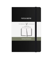 VICTORIA'S JOURNALS NOTE BENE 9236 CLASSIC NOTEBOOK SERT KAPAK 9x14cm 70gr.400 SYF. ÇİZGİLİ DEFTER S