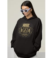 Linkin Park Rock Metal Baskılı Unisex Oversize Müzik Grubu Hoodie