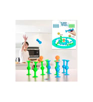 Think Master Thinkmastter Pop Dart Vakum Molekül Pop Dart Oyunu 10+2 Parça Popit Dart Oyunu Duyusal Eğitici Oyuncak (Lacivert - Mavi - Turuncu)