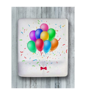 Balonlar Bilek Destekli Mouse Pad
