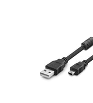 Usb Mını V3/5Pın To Usb Kablo 5M Siyah HDX7520