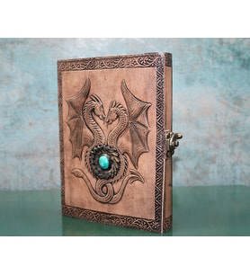 Taşlı Deri Defter Model 8