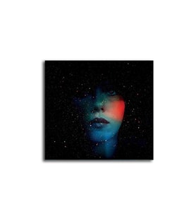 DBSanatevi Renkli Kadın Yüzü Tablo 40 X 30 Cm