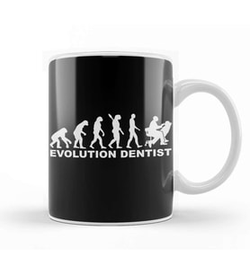 Dentist Evolution 01 Kupa Bardak Porselen