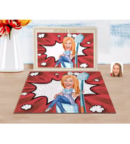 BK Gift Kişiye Özel Kadın Diş Hekimi Karikatürlü 1000 Parça Profesyonel Puzzle-2