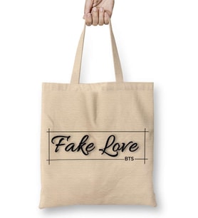 Bts Fake Love Bez Çanta Uzun Saplı