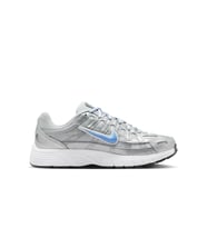 NİKE P-6000 Metallic Silver Gs Sneaker Ayakkabı (DAR KALIP) (Gri)