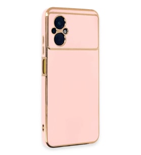 Newface Xiaomi Poco M5 Kılıf Volet Silikon - Pembe