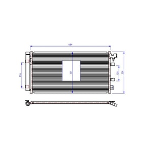 RADYATÖR KLİMA FLU 1.5 DCI 12->