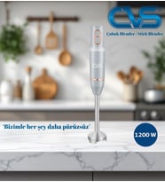 CVS DN 12114 Rose 1200 Watt 4 Bıçak Çubuk Blender