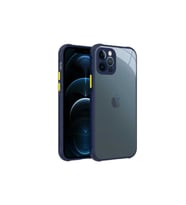 Apple iPhone 12 Pro Uyumlu Kılıf Zore Kaff Kapak (Lacivert)