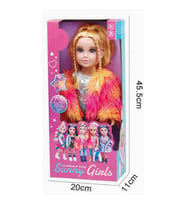 Tatlı Moda Oyuncak Bebeği 40 cm