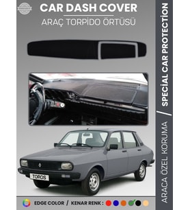 RENAULT TOROS 12 KAPAKLI MODEL Torpido Örtüsü Ön Göğüs Koruma Araca Özel Çatlamayı Önler Kaymaz