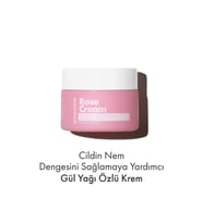 Greenlabel Gül Yağı Kremi Nemlendirici, Kırışıklık Karşıtı Ve Cilt Sıkılaştırıcı Bakım 50 ml