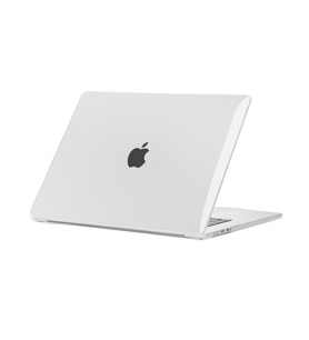 Vendas Apple Macbook 15' Air M2 2024 A2941 Zore MSoft Kristal Kapak (Renksiz)