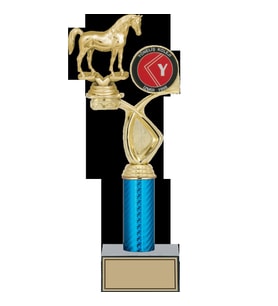 ODAK KUPA - Figürlü Kupalar - At Figürlü Kupalar FG-017 B - 34 cm