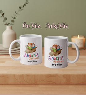 Kişiye Özel Ana Sınıfı Öğretmeni Kupa Bardak