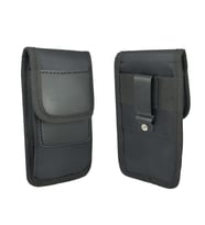 Telefon Kılıfı Plus Bel Kemeri Çantası 6-7 İnç Siyah (Renksiz)