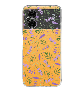 PrintiFy Xiaomi Poco M5 ile Uyumlu 1mm Slim Fit Water Color 3 Baskılı Şeffaf  Kılıf