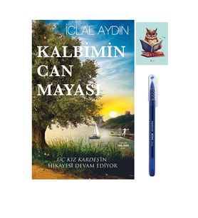 Kalbimin Can Mayası - Iclal Aydın 9786053045076 Pensan Büro Mavi Tükenmez Kalem (Renksiz)