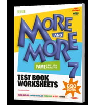 More and More 7. Sınıf Fenomen English Test Book Worksheets