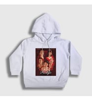 Presmono Unisex Çocuk Beyaz La Rouge K-Pop Red Velvet Kapüşonlu Sweatshirt 276642tt