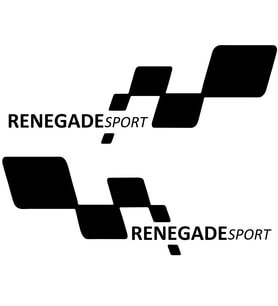 renegade sport Etiket Yapıştırma 30cmx11cm MMD285