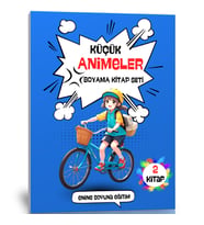 Küçük Animeler Boyama Kitap Seti (2 Kitap)