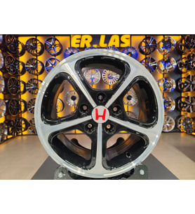 4 Adet HONDA ORIJINAL 6.5*15 5*114.3 ET45 64.1 BLACK MACK JANT REVİZE EDİLMİŞ (Takım)