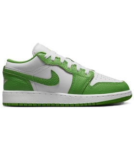 Nike Air Jordan 1 LOW SE BG Leather Sneaker Hakiki Deri Beyaz Unisex Spor Ayakkabı