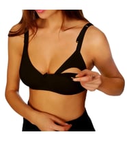 Sema Baby Emzirme Sütyeni Siyah 80 Beden