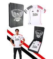 ORJİNAL LİSANSLI ADİDAS BEŞİKTAŞ FORMA 25-26 SEZON BEYAZ FORMA LAZER KUTU HEDİYELİ