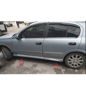 nissan almera yan marşpiyel takımı - PLASTİK