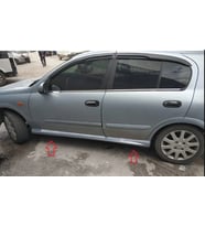 nissan almera yan marşpiyel takımı - PLASTİK