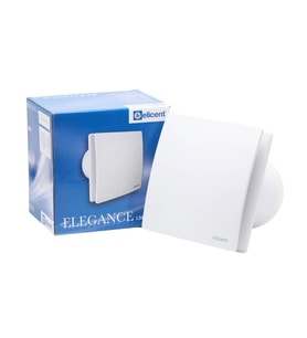 Elicent Elegance 120’lik Sessiz Banyo Havalandırma Fanı,Tuvalet Aspiratörü, 165 m3h
