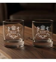 Sevgiliye Hediye Premium Tasarım 2’li Scotch Reserve Whiskey Glass Bardakları