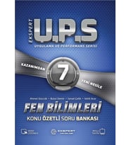 U.P.S EKSPERT 7. SINIF FEN BİLİMLERİ KONU ÖZETLİ SORU BANKASI