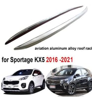 Kia Sportage Uyumlu Tavan Çıtası 2015-2021 Arası Silver Gümüş Gri