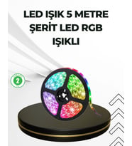 Dekoratif Kumandalı Şerit LED 5 Metre