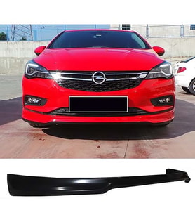 Opel Astra K Sport Ön Ek Karlık Abs Plastik Mat Siyah 2015 2016 2017 2018 2019 2020 2021 karlık+bodykit+ek