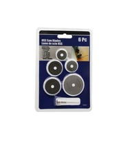 6 PARÇA MİNİ YUVARLAK TESTERE BIÇAKLARI 22-44MM