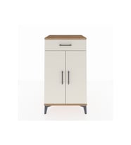 Hyperion Komodin 2 Raflı Tek Çekmeceli 2 Kapaklı 60x44x106 Çam-Aytaşı