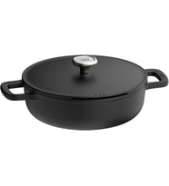 Berghoff Leo Phantom Yapışmaz Kapaklı Sote Tavası 28 Cm (Çok Renkli)