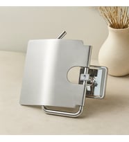 Northcity Geniş Kapaklı Metal WC Kağıtlığı (Yapışkanlı Montaj)