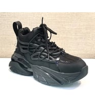 Guja 23k339 Kadın Sneaker Spor Ayakkabı (Siyah)