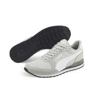 Puma ST RUNNER V3 MESH 384640-03 Erkek Günlük Sneakers (Gri-Beyaz)