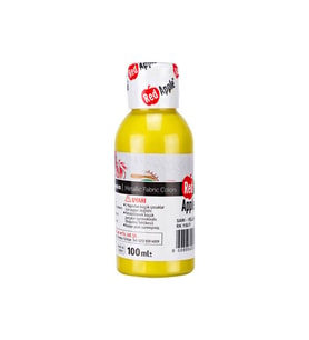 Red Apple Metalik Kumaş Boyası 100 ml Sarı 