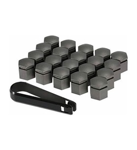 Üniversal Gri Bijon Kapağı 19mm