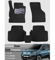 Fiat Doblo (2023-2024) Uyumlu EVA Paspas Tam Set – Birebir Uyum, Araca Özel Tasarım,Kolay Montaj